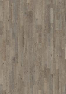 Паркетная доска Karelia Импрессио Дуб aged stonewashed ivory трехполосный