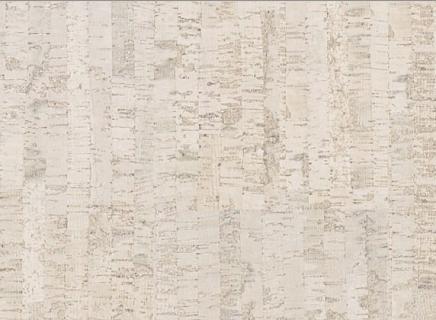 Пробковое покрытие Corkstyle Ecocork Linea White замковая