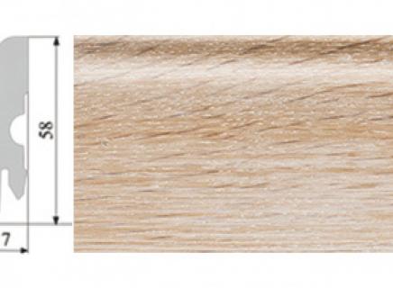 Плинтус Corkstyle Wood XL Gekalte 58х17 мм