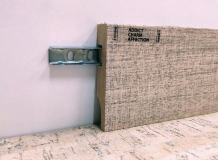 Плинтус Floor Plinth Addict, Charm, Affection МДФ 80х16 мм