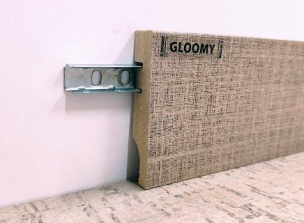 Плинтус Floor Plinth Gloomy МДФ 80х16 мм