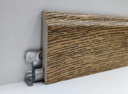 Плинтус Lab Arte 80х15 мм Дуб Эбен