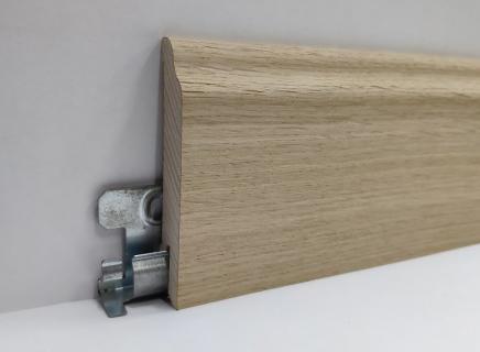 Плинтус Lab Arte 80х15 мм Дуб Без покрытия