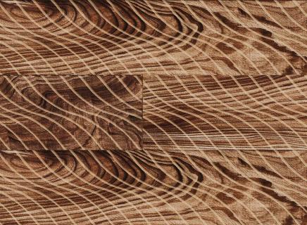 Пробковое покрытие Viscork Print of Cork Cappuccino Wave Olive с фаской