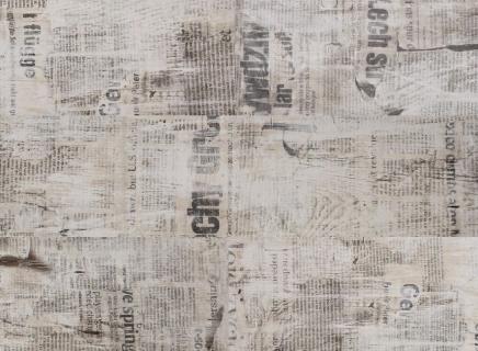 Пробковое покрытие Viscork Print of Cork NewsPaper Oak с фаской
