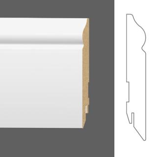 Плинтус Classen Pure Pax 120х16 мм 222396