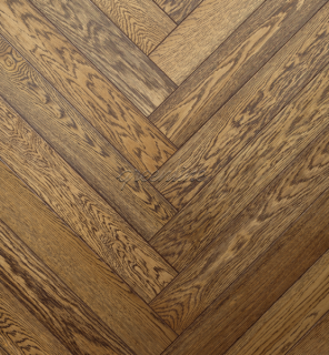 Инженерная доска Green Line Английская ёлочка Дуб Верона 122