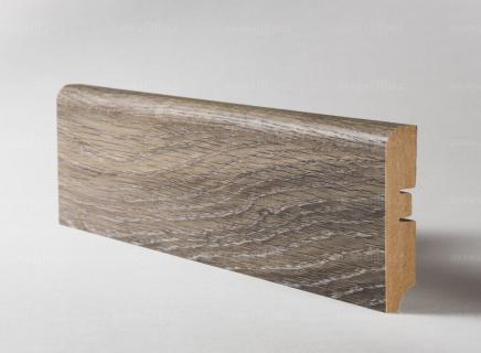 Плинтус Hannahholz Экошпон под дерево Дуб серый AD 81402.24