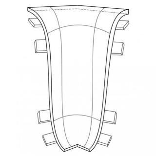 Угол внутренний Ideal Комфорт Синий 024
