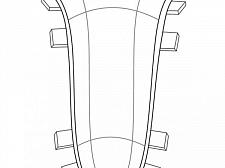 Угол внутренний Ideal Комфорт Дуб сафари 216
