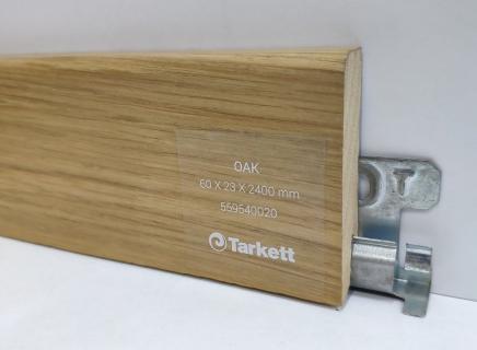 Плинтус Tarkett шпонированный 60х16 мм Дуб