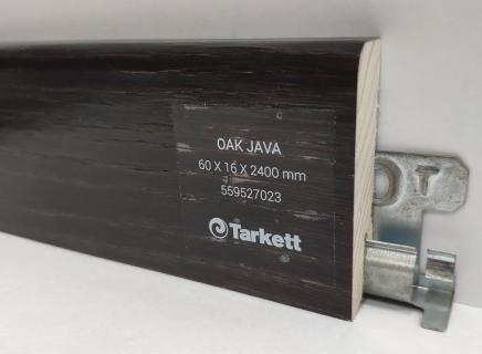 Плинтус Tarkett шпонированный 60х16 мм Дуб ява