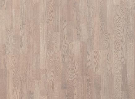 Паркетная доска Polarwood Classic 3-х полосная OAK LIVING WHITE MATT