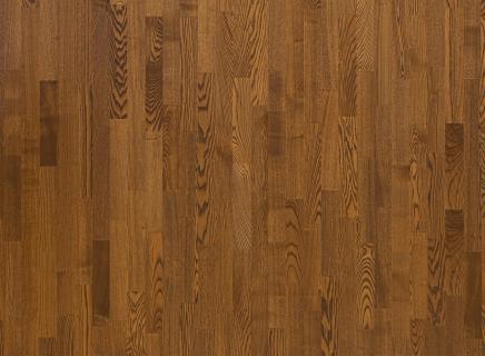 Паркетная доска Polarwood Classic 3-х полосная ASH WHISKY MATT