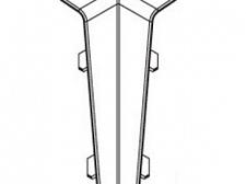 Угол внутренний Ideal Деконика 70 мм Орех 291