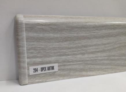 Плинтус Ideal Деконика 70 мм Орех антик 294