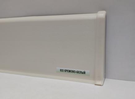 Плинтус Ideal Деконика 70 мм Кремово-белый 033