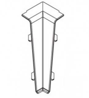Угол внутренний Ideal Деконика 85 мм Светло-серый 002