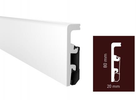 Плинтус Arbiton Vega P0810 80x20 мм