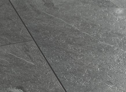 ПВХ плитка Quick-Step Ambient Glue Plus Сланец серый AMGP40034
