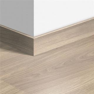 Плинтус Quick-Step Для паркета Доска дубовая светло-серая лакированная QSPSKR01304