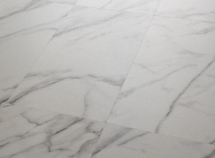 ПВХ плитка Lamiwood Aquamarine Мрамор Бьянко M-01