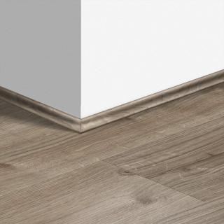 Плинтус Quick-Step SCOTIA для ПВХ плитки Дуб коттедж серо-коричневый QSVSCOT40026