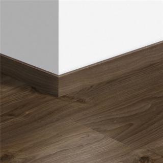 Плинтус Quick-Step Стандартный для ПВХ плитки Дуб коттедж темно-коричневый QSVSK40027