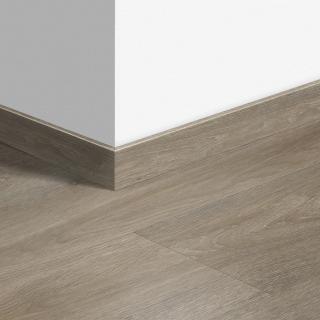 Плинтус Quick-Step Стандартный для ПВХ плитки Серо-бурый шелковый дуб QSVSK40053