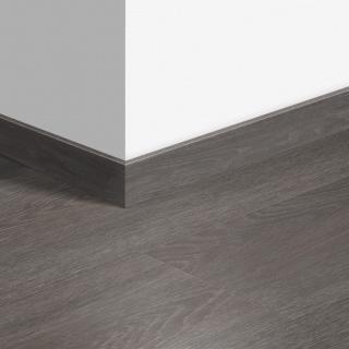 Плинтус Quick-Step Стандартный для ПВХ плитки Шелковый темно-серый дуб QSVSK40060
