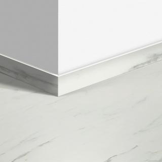 Плинтус Quick-Step Стандартный для ПВХ плитки Мрамор каррарский белый QSVSK40136
