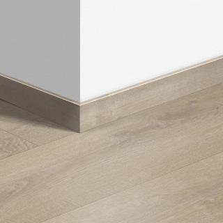 Плинтус Quick-Step Стандартный для ПВХ плитки Дуб бархатный бежевый QSVSK40158