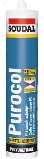 Клей Soudal Purocol Конструкционный Бесцветный 310 мл