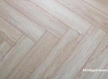 Ламинат Kronparket Herringbone Дуб ньюпорт 44240 под ёлочку