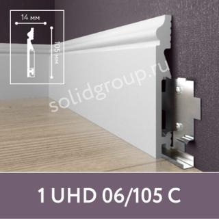 Плинтус Solid под покраску 1 UHD 06/105 С