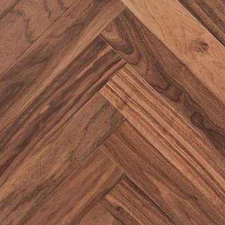 Инженерная доска Wood Bee Английская ёлка Американский орех Селект