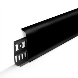 Плинтус Ideal Деконика 85 мм Черный 007