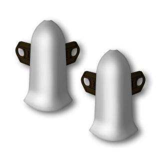 Угол наружный Ideal Классик 55 мм Металлик серебристый 081