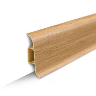 Плинтус Ideal Классик 70 мм Дуб светлый 212