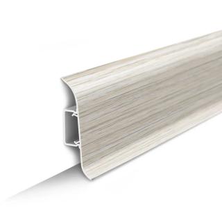 Плинтус Ideal Классик 70 мм Ясень белый 252