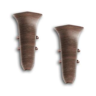 Угол внутренний Ideal Классик 70 мм Орех темный 293