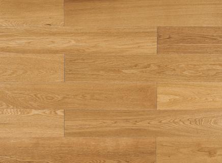 Паркетная доска Amber Wood Фьюжен Дуб Селект Лак 125x909 мм