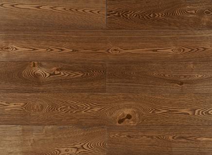 Паркетная доска Amber Wood Ясень Ясень Винтаж Браш Масло 125x909 мм