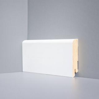 Плинтус Deartio Universal Белый 60х16 U102-60