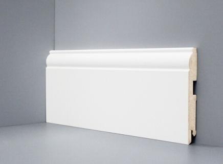 Плинтус Deartio Universal Белый 120х16 U104-120