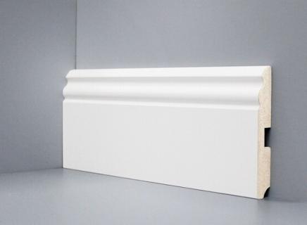 Плинтус Deartio Universal Белый 120х16 U105-120