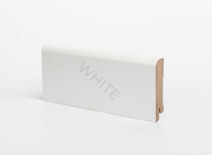 Плинтус Deartio White Белый W02 - 80