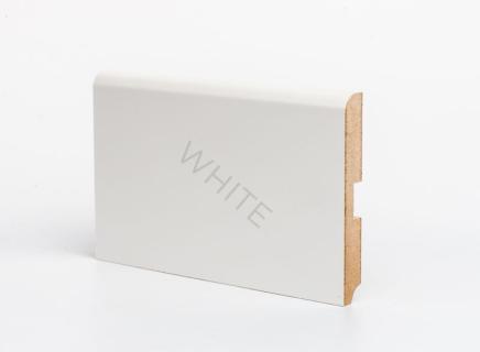 Плинтус Deartio White Белый W02 - 120