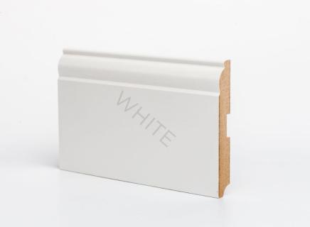 Плинтус Deartio White Белый W04 - 120