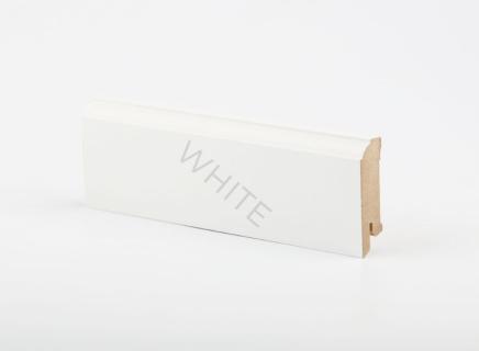 Плинтус Deartio White Белый W28 - 60